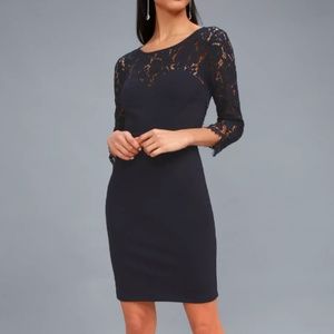 NWT Lulus All the Stars Backless Bodycon Dress